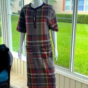 Zara - Plaid Long Dress Size Small